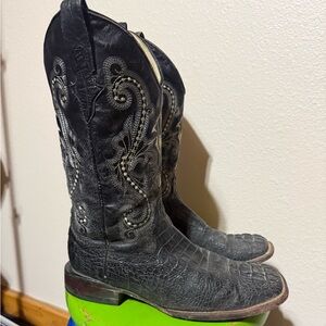 Ferrini Western Cowboy Boots - Men’s 9.5 EE - Square Toe